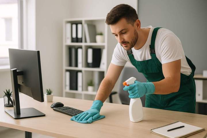 Entretien d'espace professionnel à Amiens