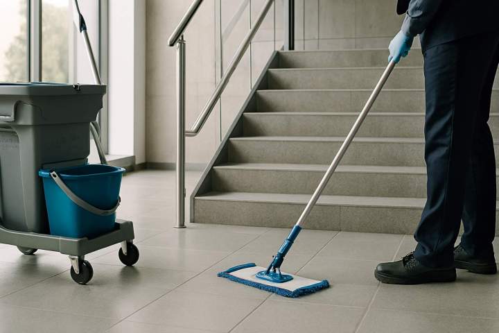 Nettoyage des parties communes à Amiens