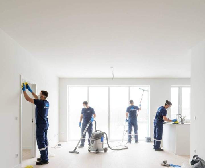 Nettoyage fin de chantier