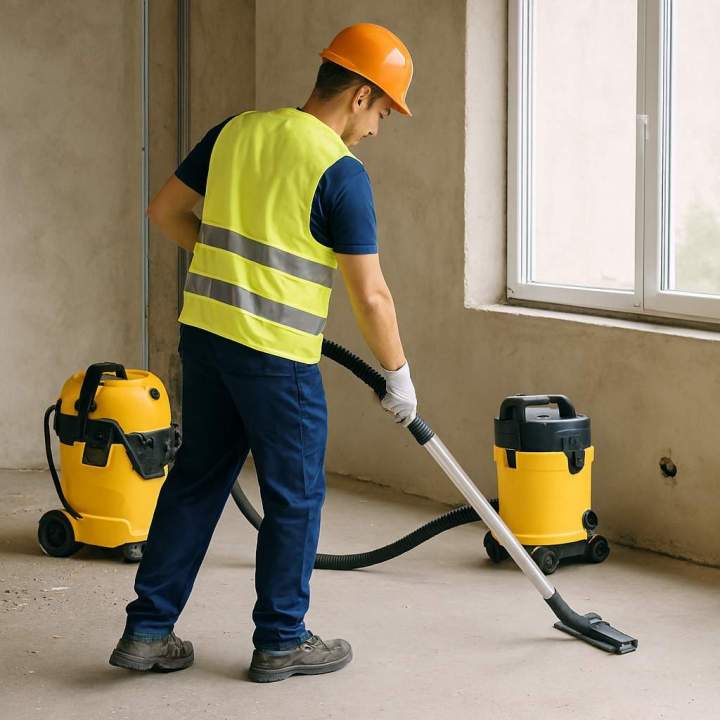 Un nettoyage fin de chantier rapide et efficace